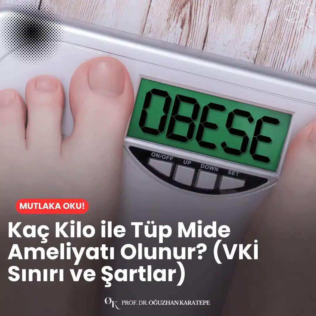 Kaç kilo ile tüp mide ameliyatı olunur? (VKİ sınırı ve şartlar) başlıklı rehberimizde; güncel sınır değerler, kişi adaylığı ve hastane sürecinde dikkat edilmesi gereken adımları ele alıyoruz.