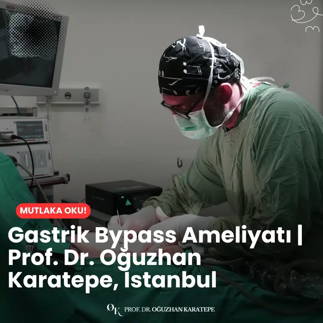 Gastrik bypass ameliyatı | Prof. Dr. Oğuzhan Karatepe, İstanbul’da modern tekniklerle mide küçültme operasyonları gerçekleştiren tecrübeli cerrah olarak hastalarına yeni bir başlangıç sunuyor.