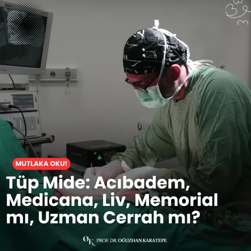 Tüp mide: Acıbadem, Medicana, Liv mi, uzman cerrah mı? Tercih yaparken dikkat edilmesi gereken kriterleri, hasta yorumlarını ve fiyat/performans değerlendirmesini bu içerikte bulabilirsiniz.