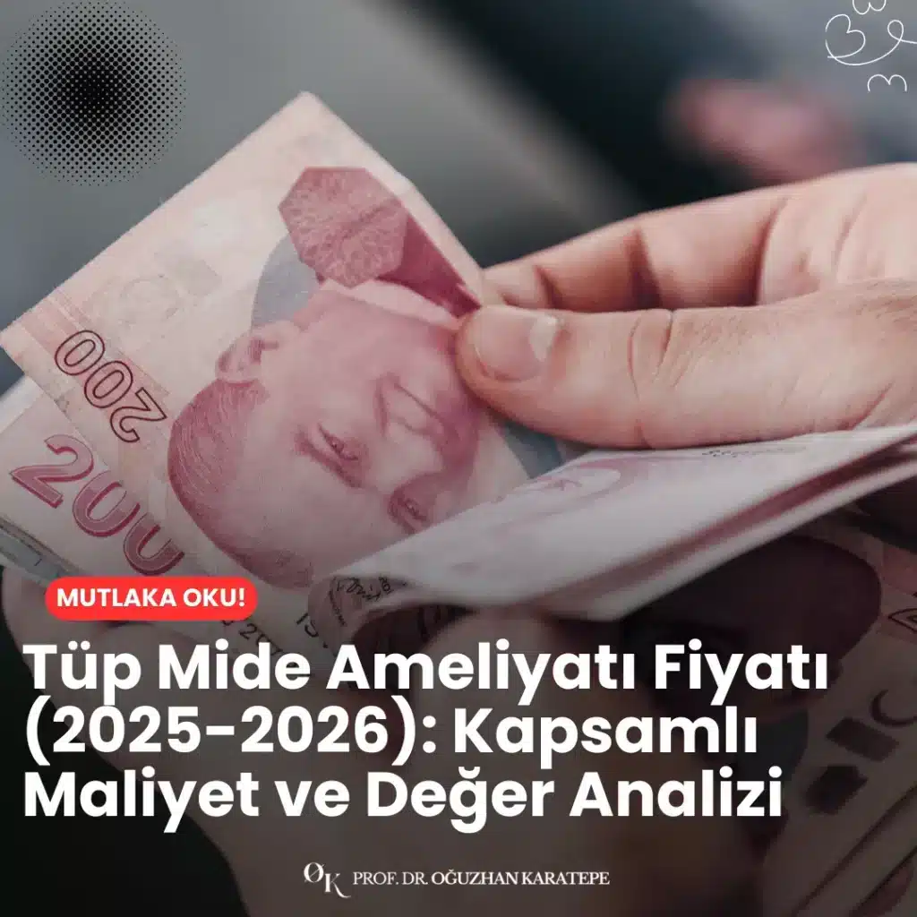 Tüp mide ameliyatı fiyatı 2025-2026 | kapsamlı maliyet analizi içeriğimizde; İstanbul, Ankara ve İzmir’deki özel hastane fiyatları, dahil olan hizmetler ve gizli ücretler detaylı şekilde inceleniyor.