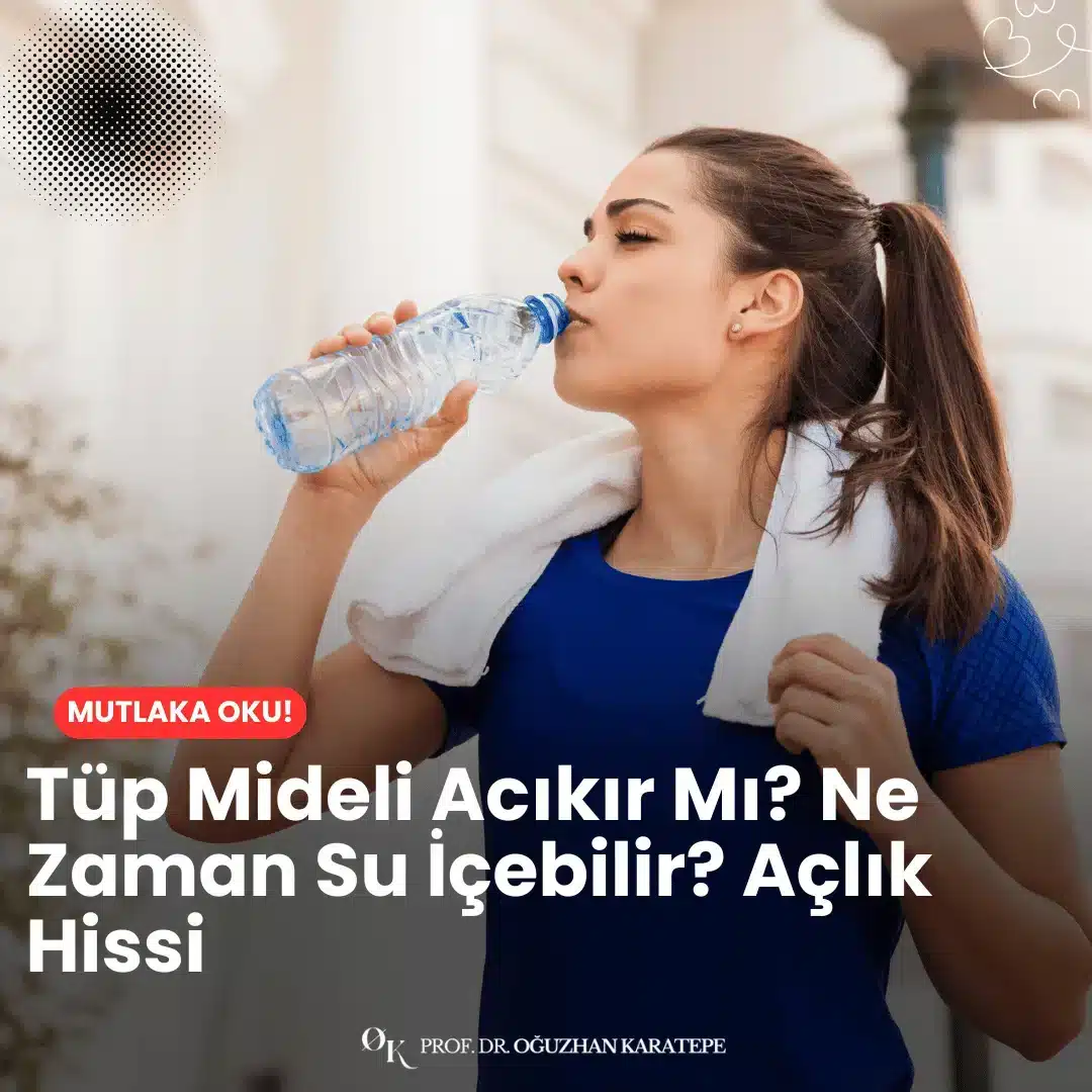 Tüp mideli acıkır mı? Ne zaman su içebilir? Açlık hissi konusunda ameliyat sonrası ilk günlerden itibaren yaşanan değişimleri, uzman görüşleriyle birlikte değerlendiriyoruz.
